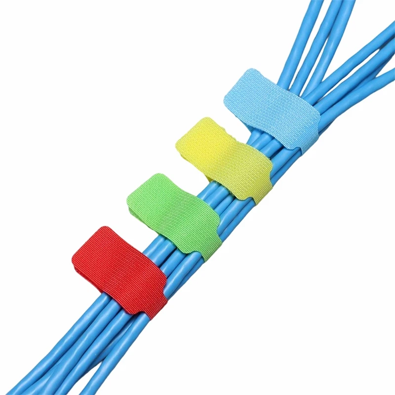 I Shape Hook And Loop Cable Ties